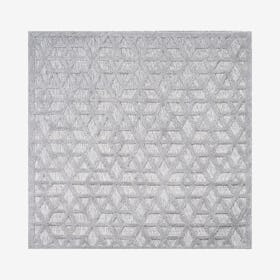 Talaia Indoor / Outdoor Square Area Rug - Light Gray