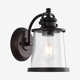 Marais Iron Vintage LED Outdoor Lantern - Oil Rubbed Bronze