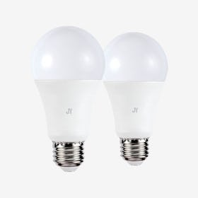 Smart A19 Dimmable Light LED Bulb - Set of 2