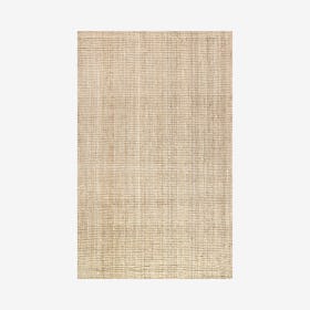 Hiro Hand Woven Chunky Area Rug - Ivory