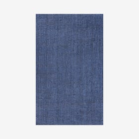 Pata Hand Woven Chunky Area Rug - Navy