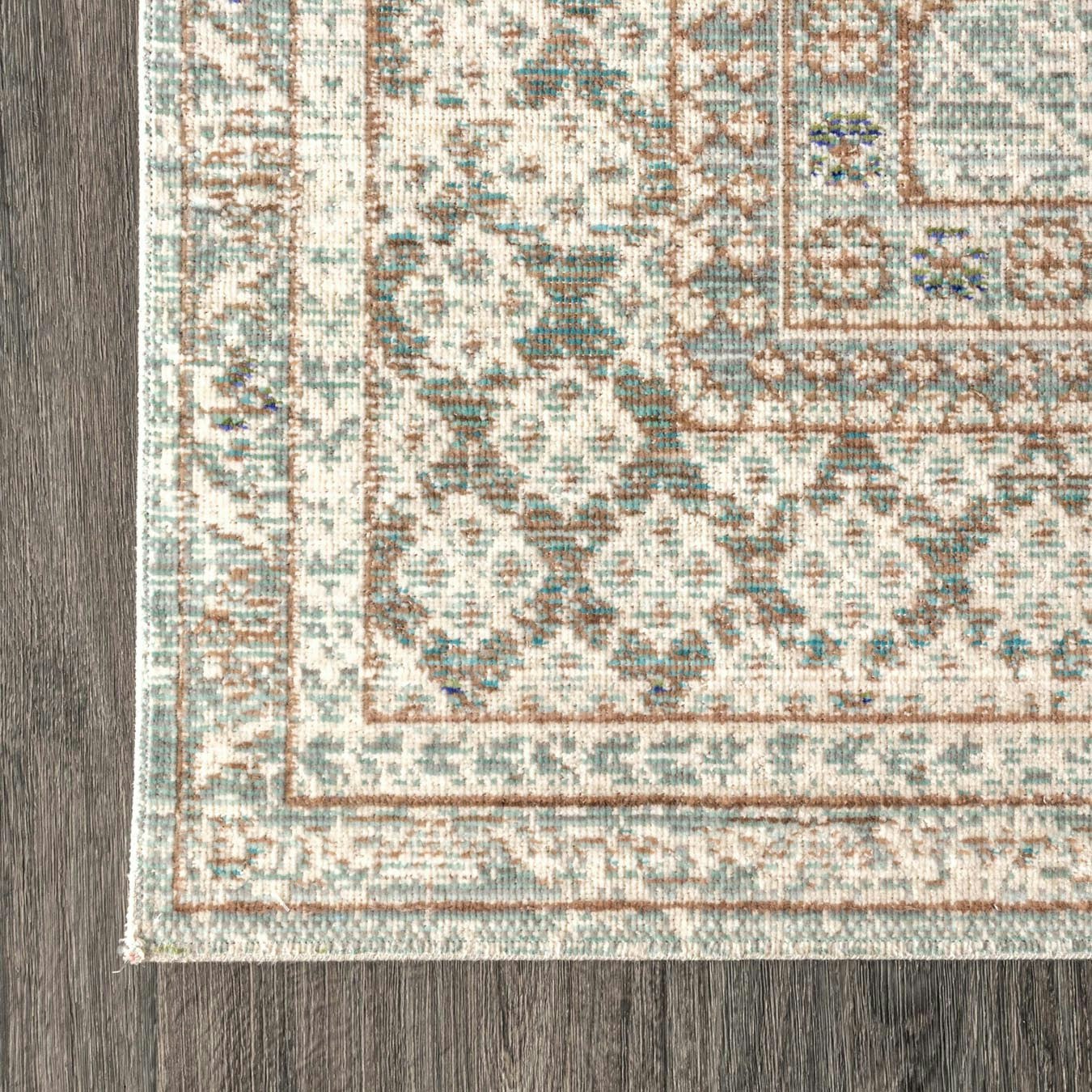 Stirling English Country Argyle Area Rug Light Blue Ivory By Jonathan Y Fy