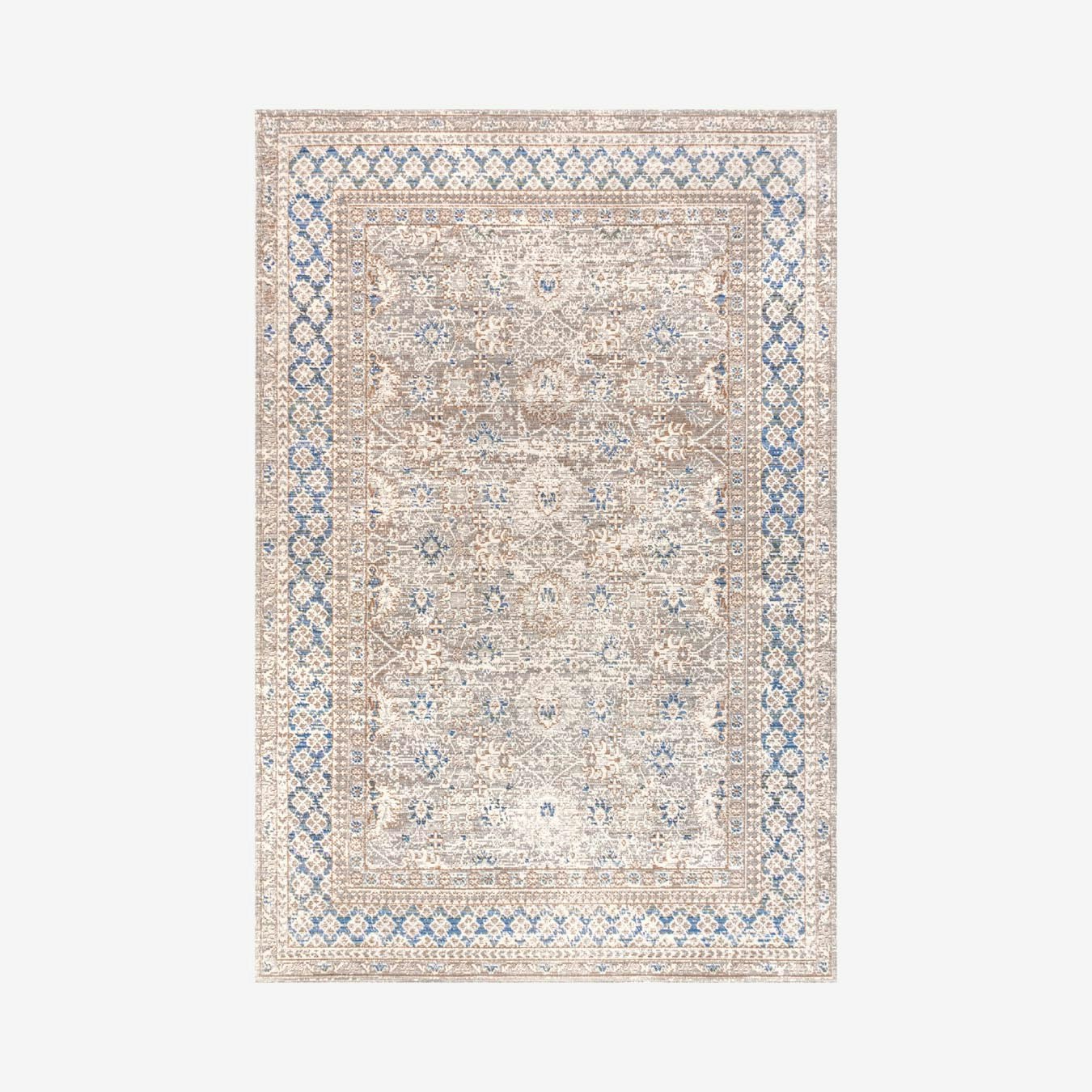 Hardwick English Country Argyle Area Rug Grey Blue By Jonathan Y Fy