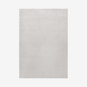 Haze Solid Low-Pile Area Rug - Ivory