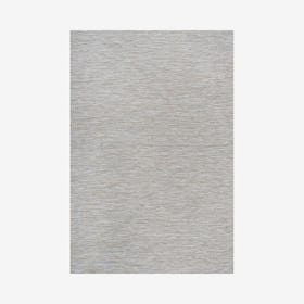 Ethan Modern Flatweave Solid Area Rug - Grey