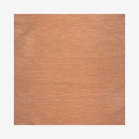 Ethan Modern Flatweave Solid Square Area Rug - Orange