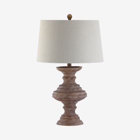 Scarlett LED Table Lamp - Brown - Resin