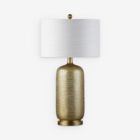 Sophia LED Table Lamp - Gold - Resin