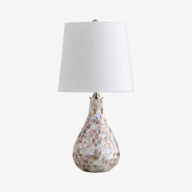 Mona Mini LED Table Lamp - Seashell