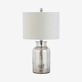 Esmee LED Table Lamp - Mercury Silver - Mercury Glass