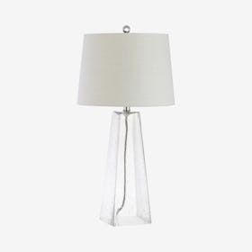 Dylan LED Table Lamp - Clear - Glass