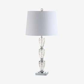 Ellie LED Table Lamp - Clear - Crystal