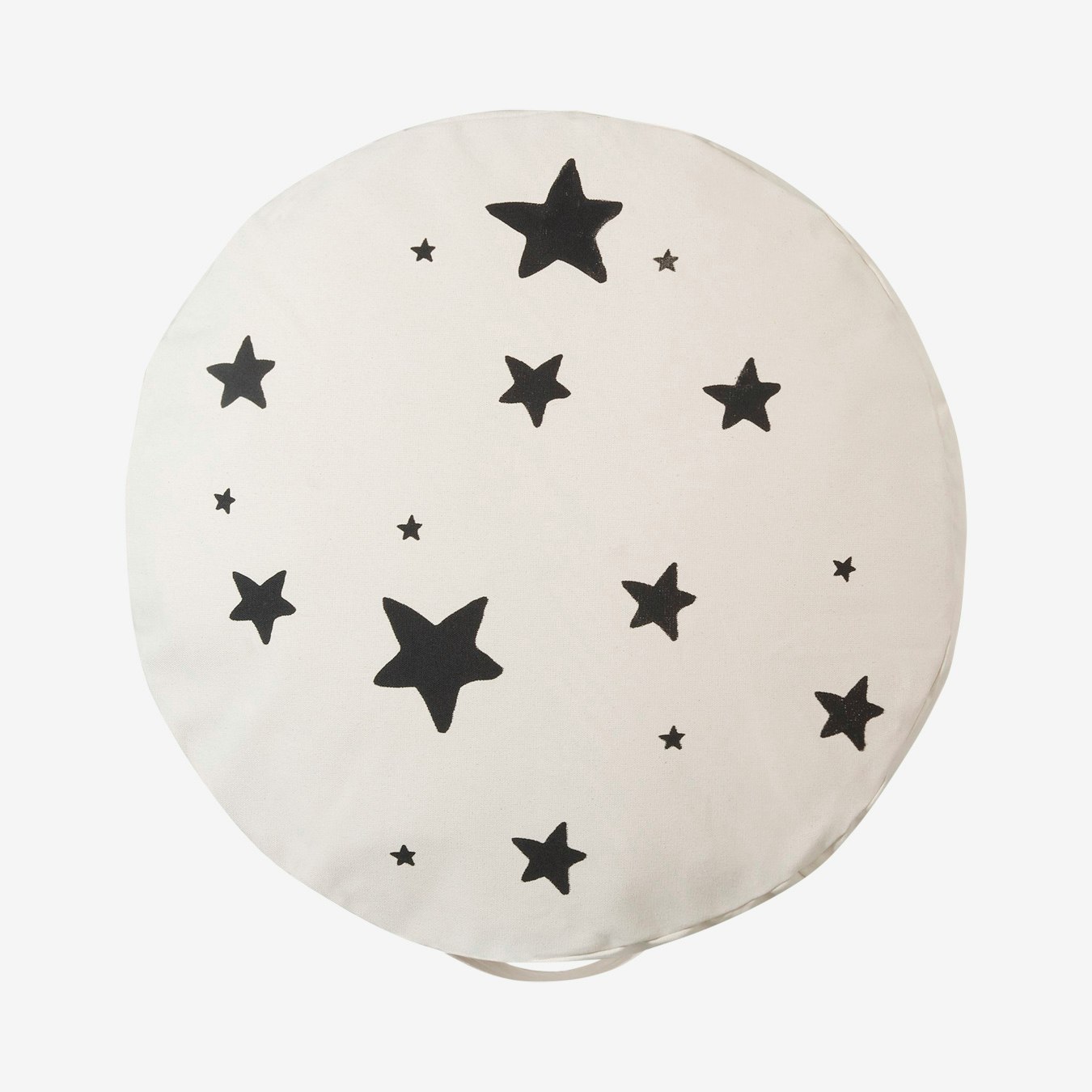Stars Pouf - Black by Bini