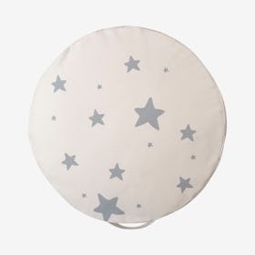 Stars Pouf - Grey