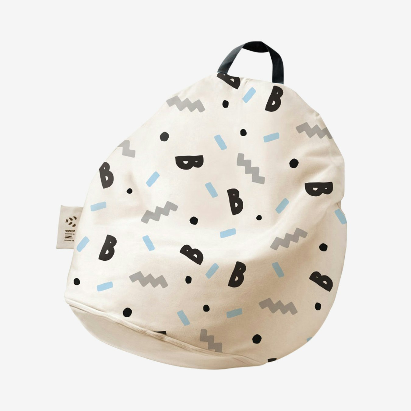 Double B-Boy Beanbag - Black by Bini