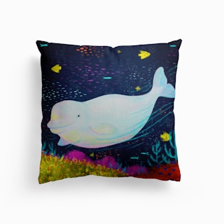 Beluga Canvas Cushion