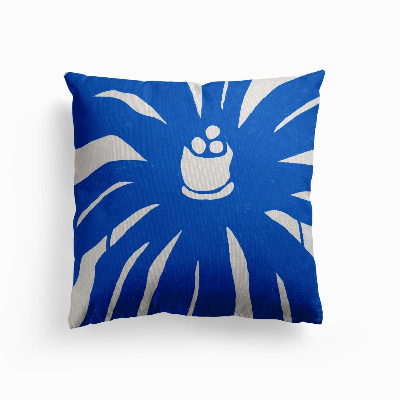Blue Flower Collection 5 Canvas Kissen