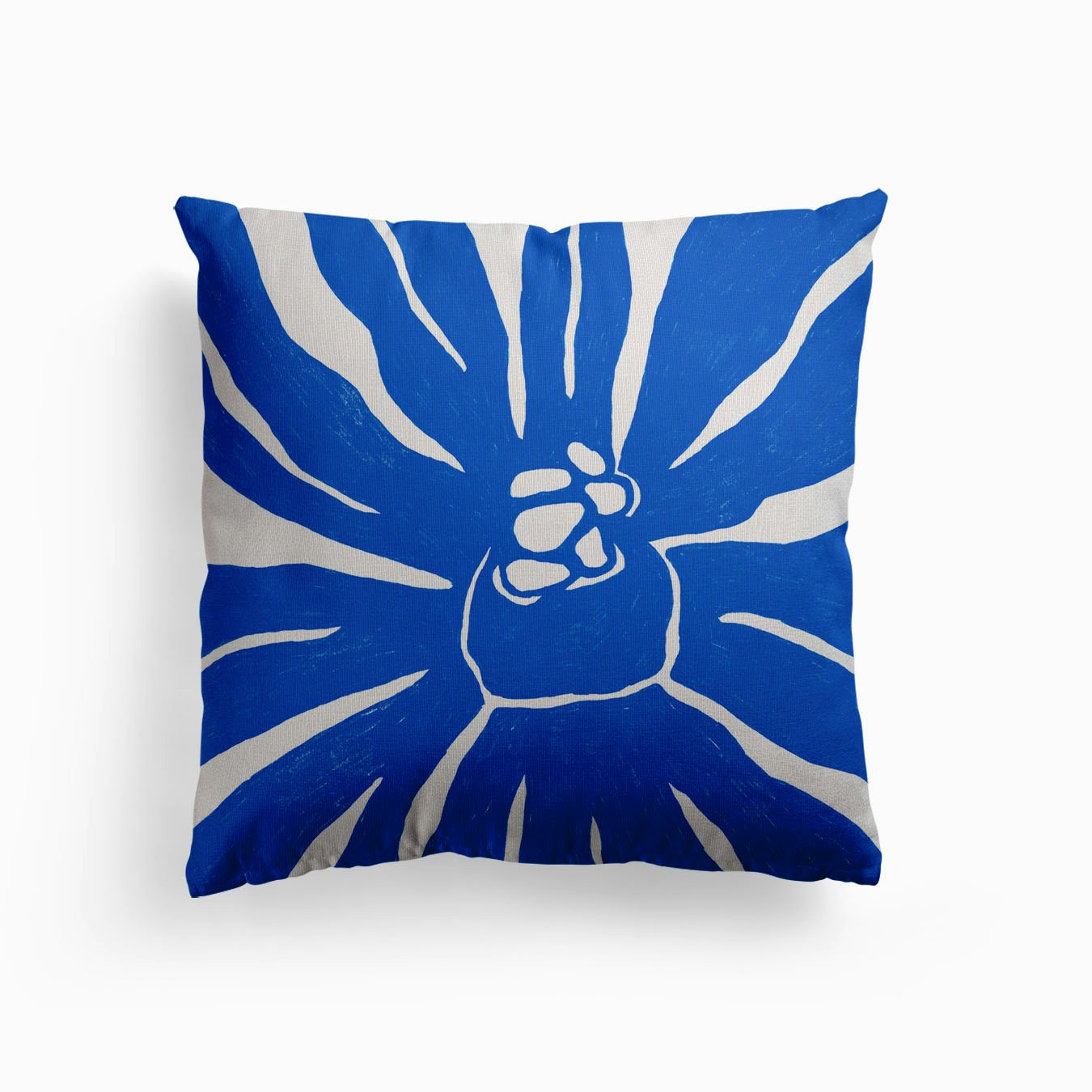 Blue Flower Collection 9 Canvas Cuscino