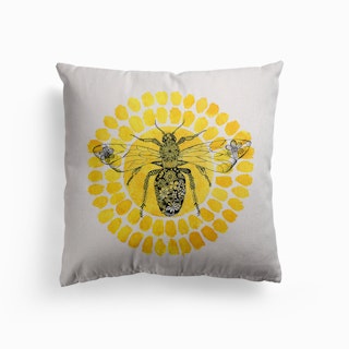 Queen Bee Canvas Cushion