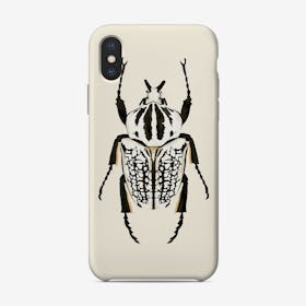Beetle Black And White  Phone Case
