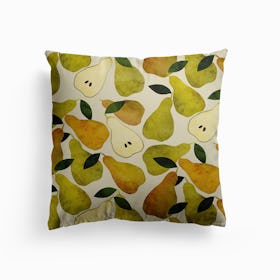 Pears Canvas Cushion