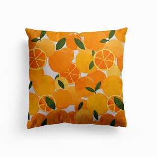 Oranges Canvas Cushion