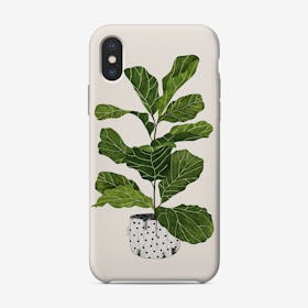 Fiddle Leaf Fig Tree Plant Phone Case