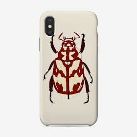 Red Beetle Art Print