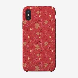 Berry Red Phone Case