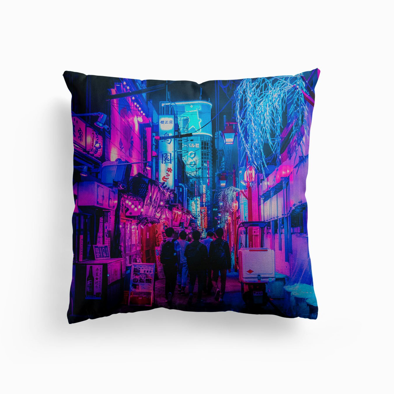 Candy Floss Neons Canvas Cuscino