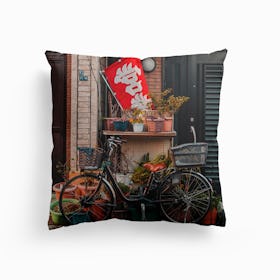 Everyday Views Of Tokyo Canvas Cushion