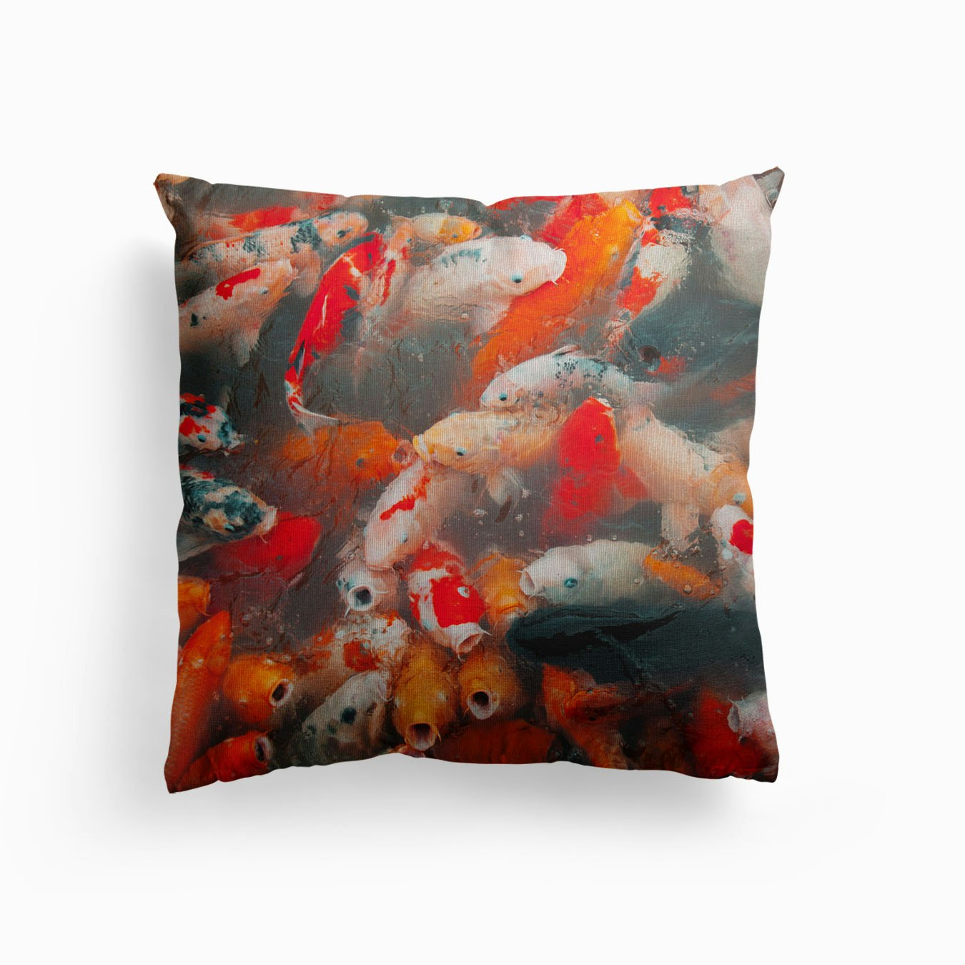 Luck Of The Koi Canvas Kissen