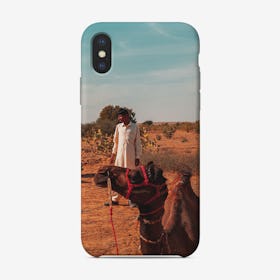 The Boy And His Camels Phone Case