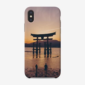 Sunset On Miyajima Island Phone Case