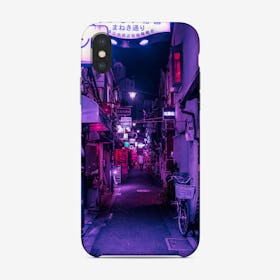 Purple Hues Of Golen Gai Phone Case