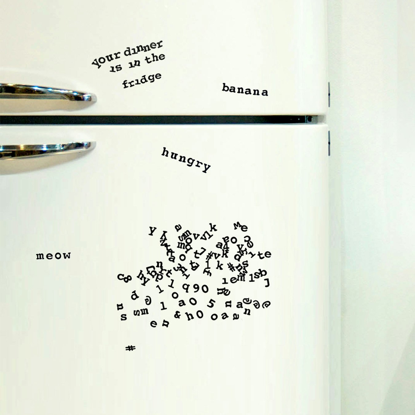 Alphabet Magnets by SUCK UK