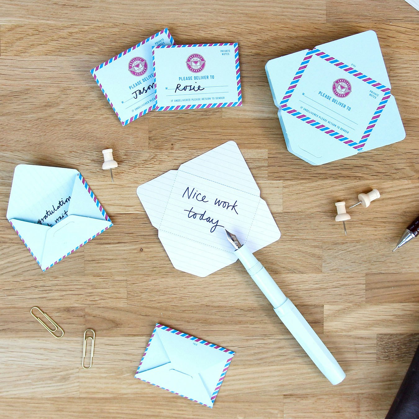 Mini Mail Cards by SUCK UK