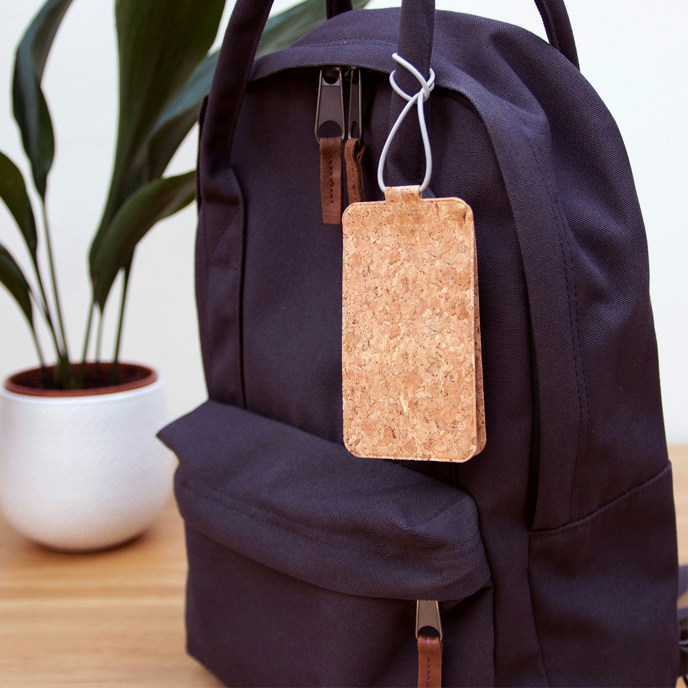 Cork Luggage Tag by SUCK UK