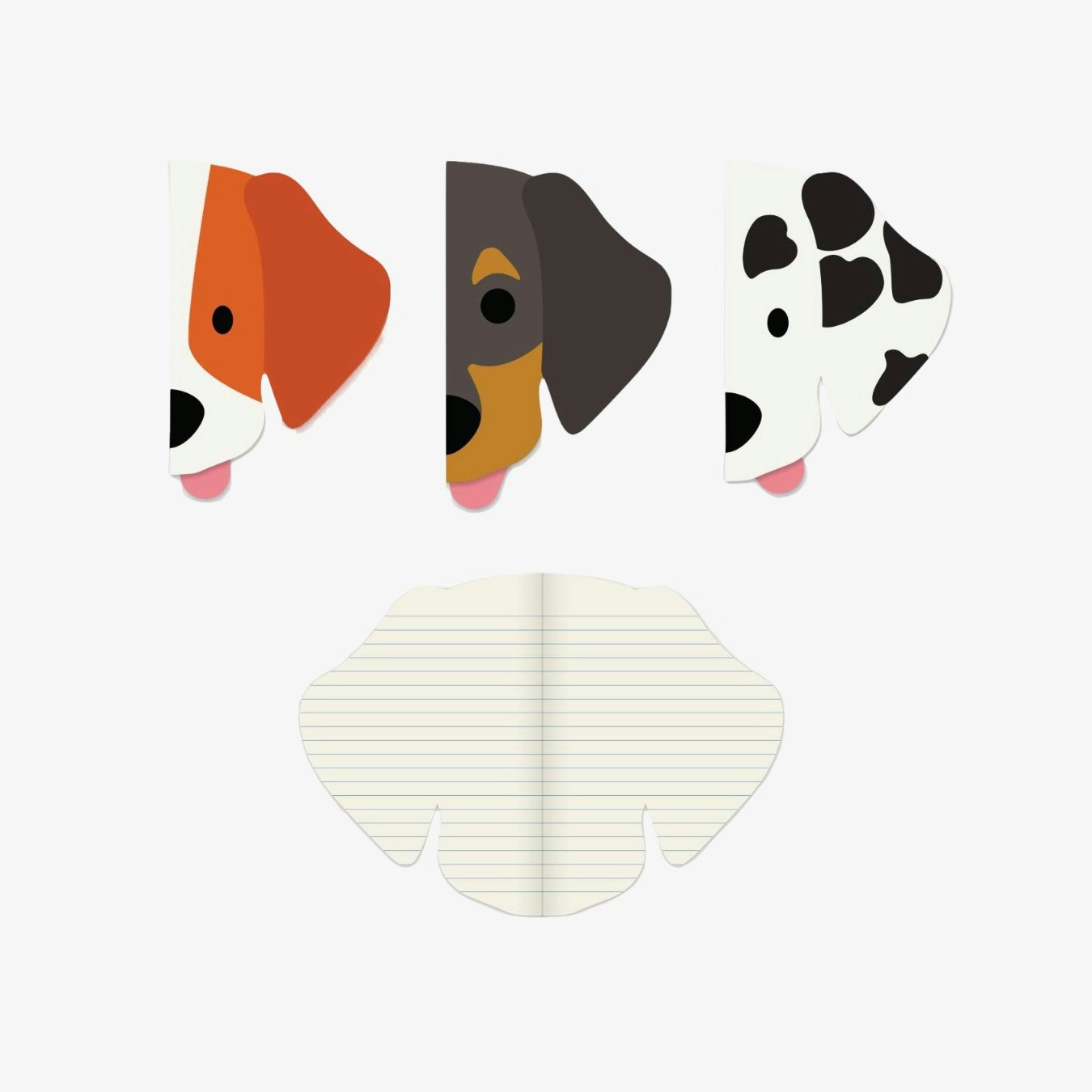 Notebook Set - Dogs by SUCK UK