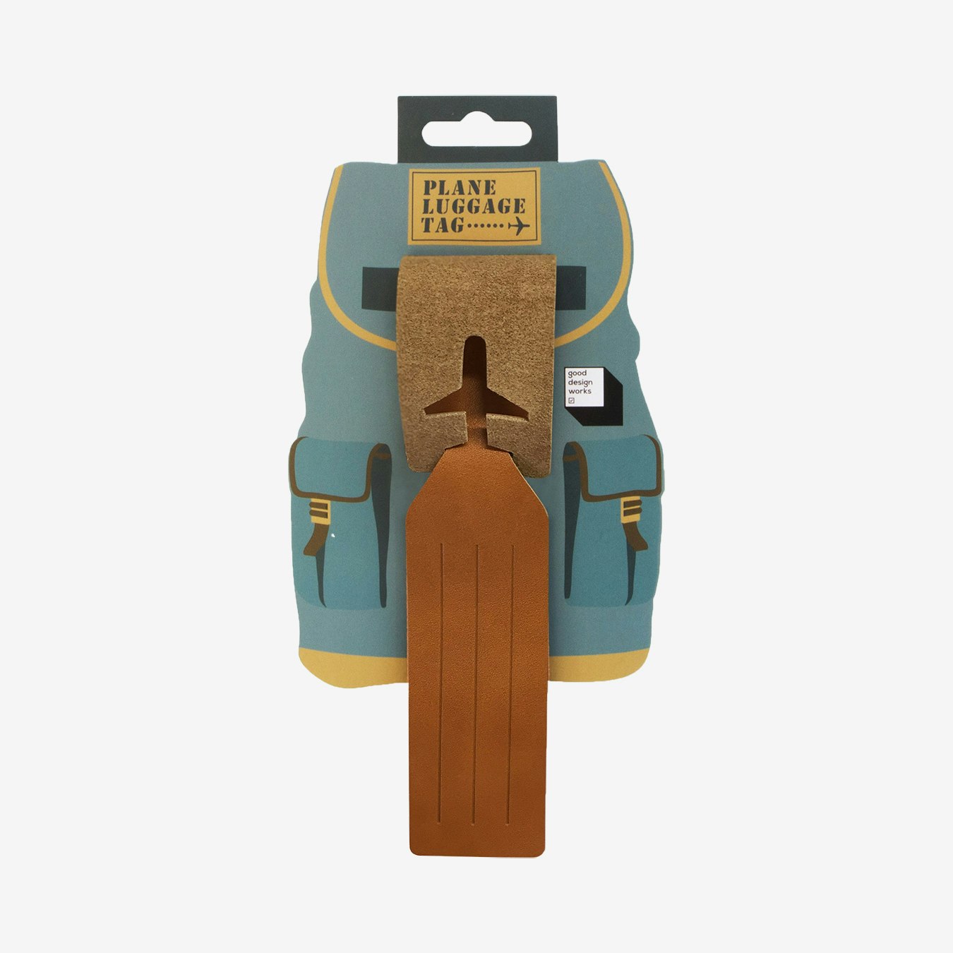 Plane Luggage Tag by SUCK UK