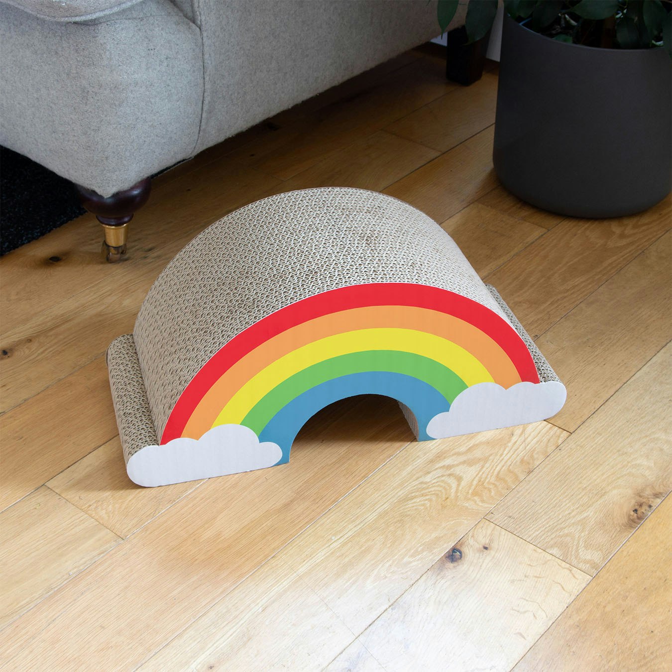 Rainbow Cat Scratcher by SUCK UK