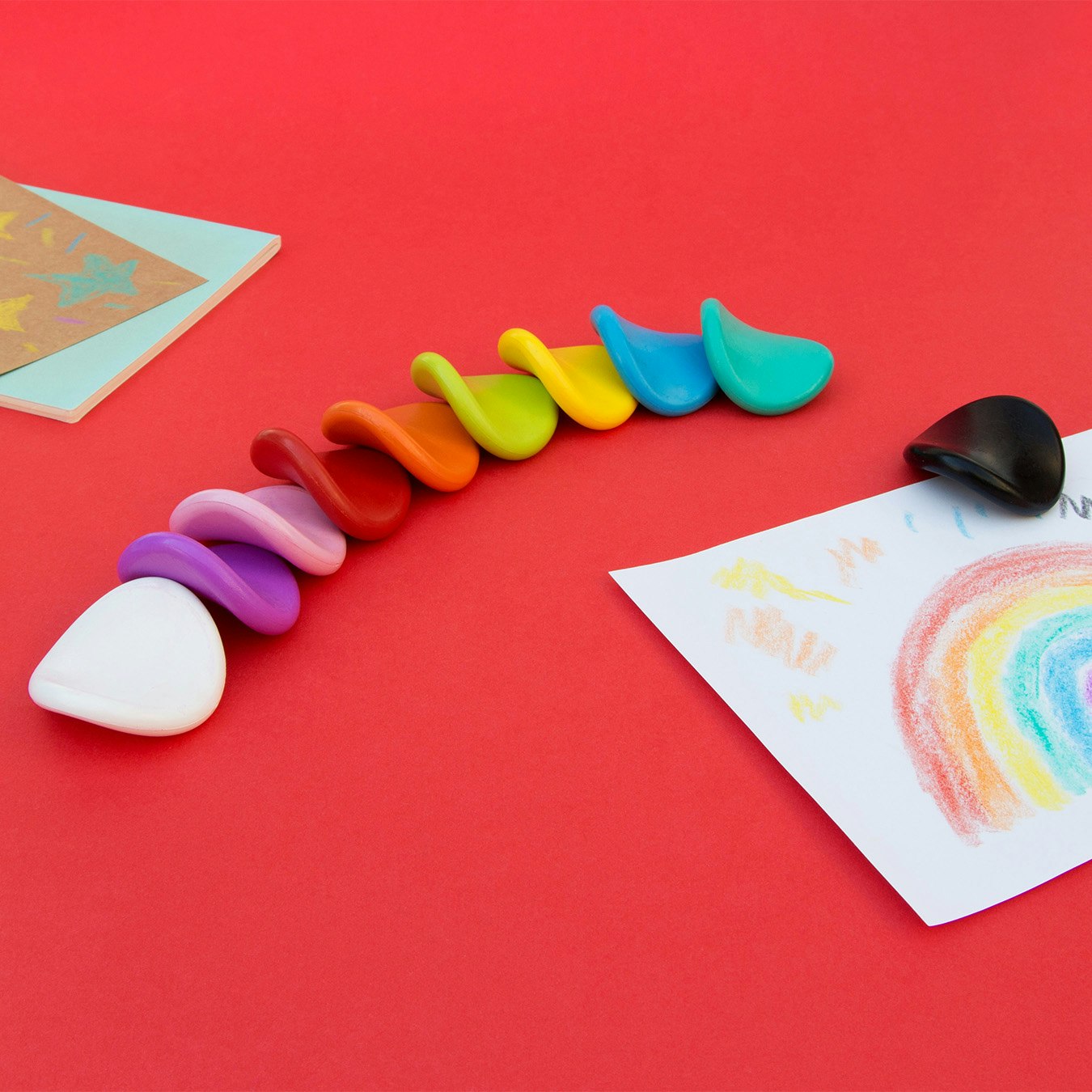 Jumbo Grip Crayons by SUCK UK