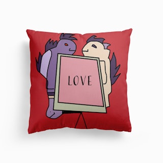 Love Canvas Cushion