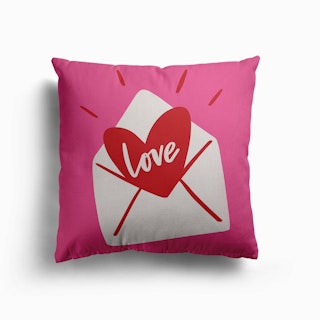 Love Canvas Cushion