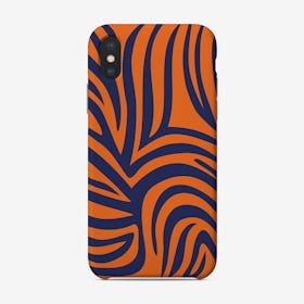 Tangerine Tiger Phone Case