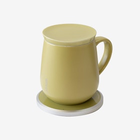 Ui Mug & Heater / Wireless Charger Set - Classic Olive