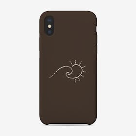 Wave And Sun Phone Case