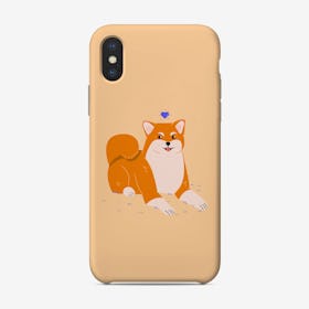 Happy Shiba Inu Phone Case