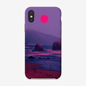 Sunset In The Waves Phone Case