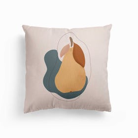 Pear Canvas Cushion